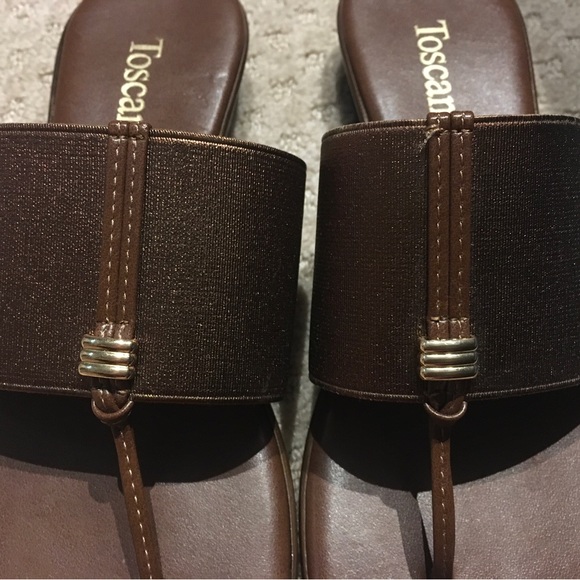 Toscanella Sandals Size 8 Made in Italy 🇮🇹 - Picture 3 of 6